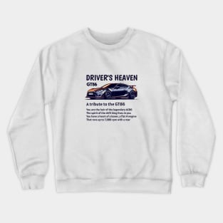 Driver's Heaven (White version) Crewneck Sweatshirt